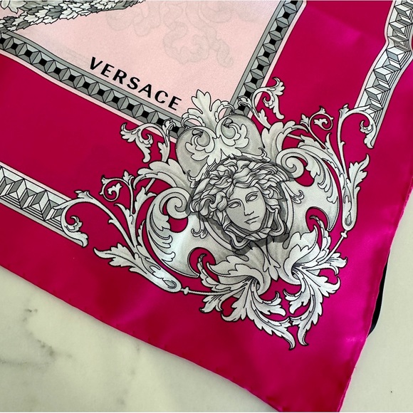 Versace Silk Scarf - Picture 2 of 5